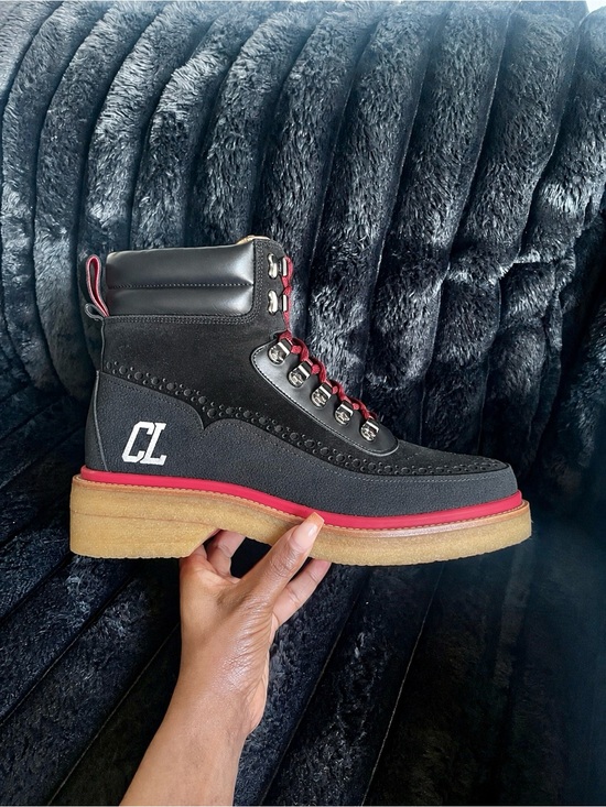 Christian Louboutin Other - Christian Louboutin suede hiking boots